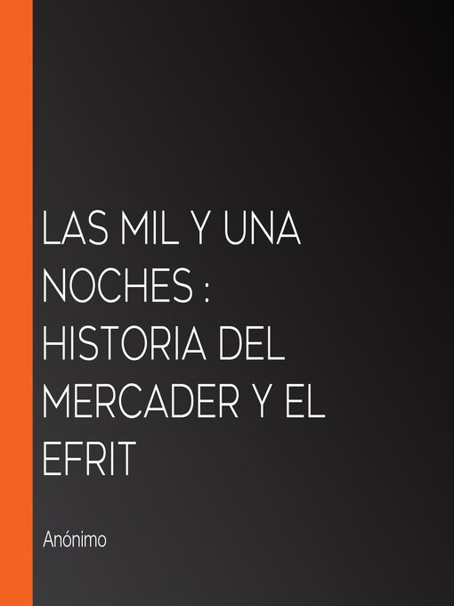 Title details for Las mil y una noches by Anónimo - Available